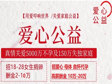房县捐卵助孕生子 爱心志愿者招募